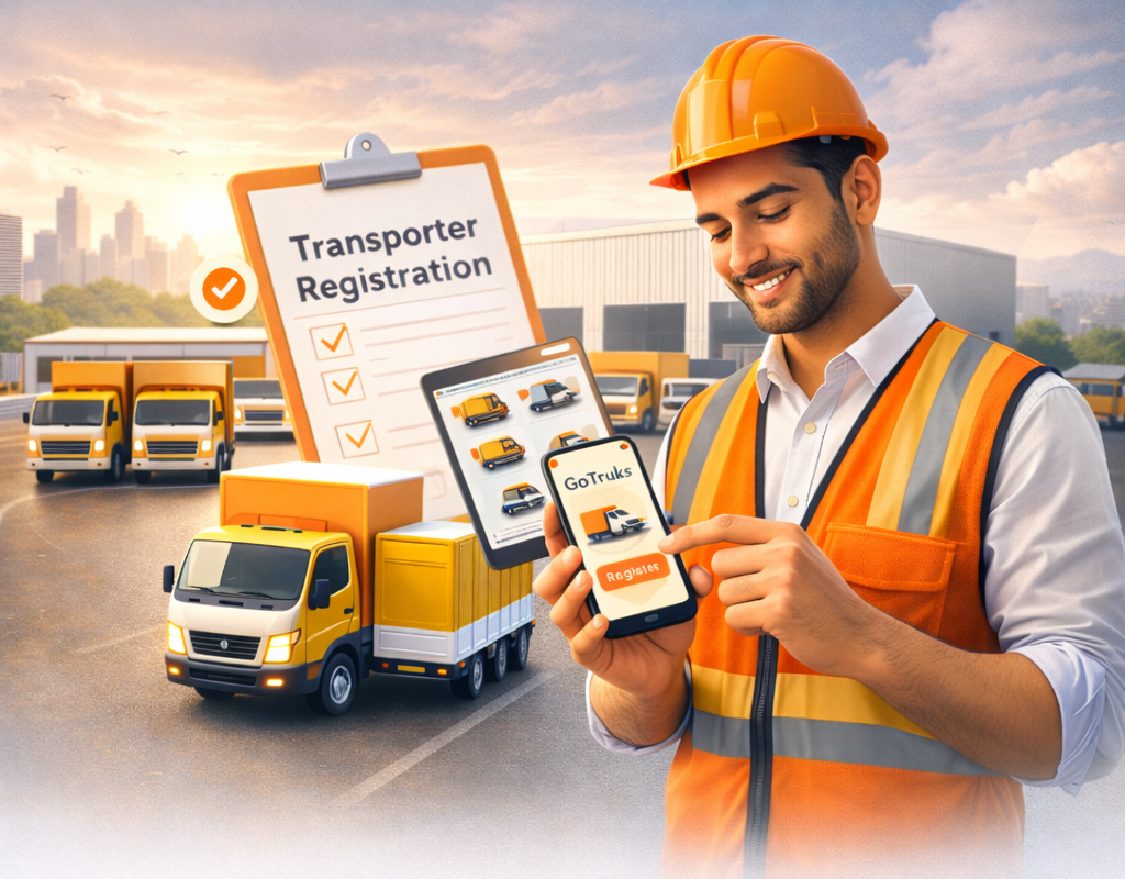 Register as Transporter